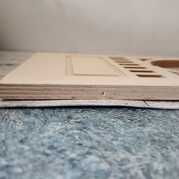 14"x7" Unfinished Vintage Looking Door Frame for Painting or Crafts - Picture 4 of 5